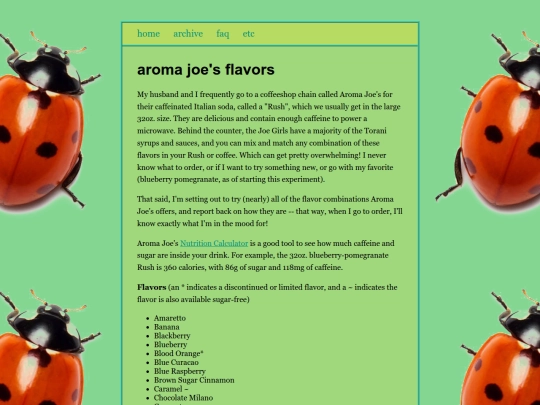 aromajoe screenshot
