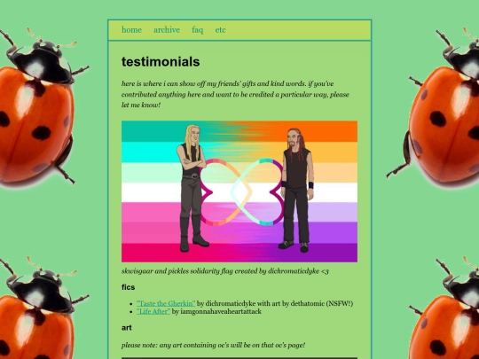 testimonials screenshot