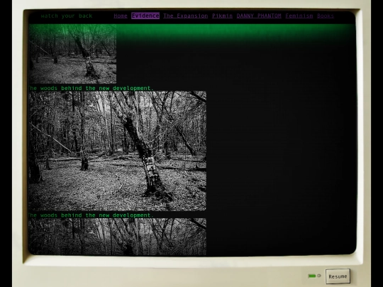 evidence/images screenshot