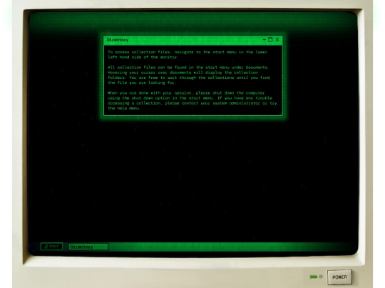 info/collections screenshot