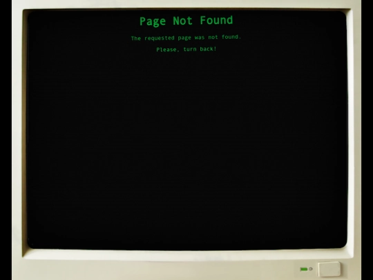 not_found screenshot