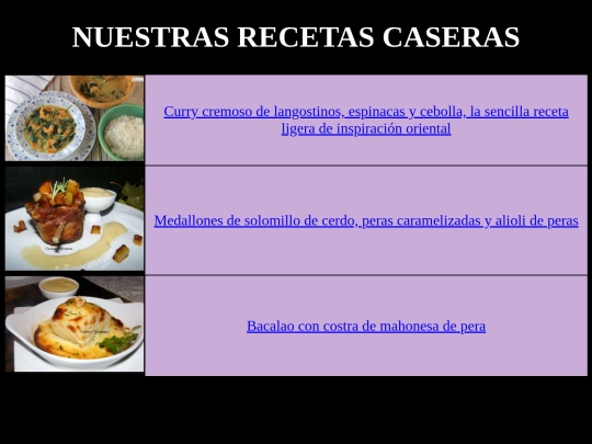 Practica12/recetas screenshot