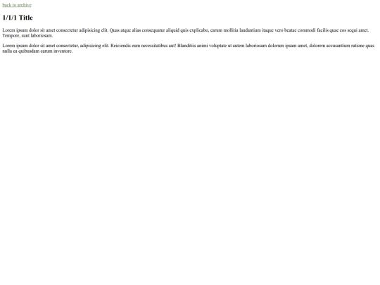 blog posts/blogposttest screenshot