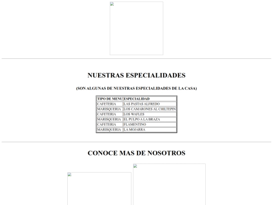 ESPECIALIDADES screenshot
