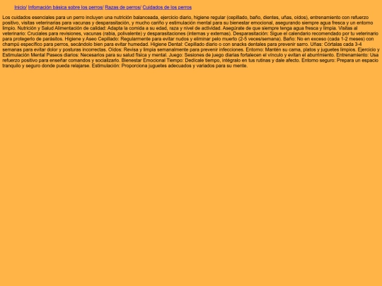 cuidadosdelosperros screenshot