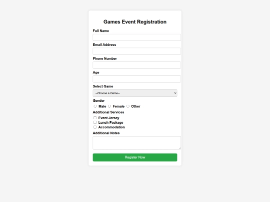 html/event screenshot