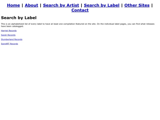 labels screenshot