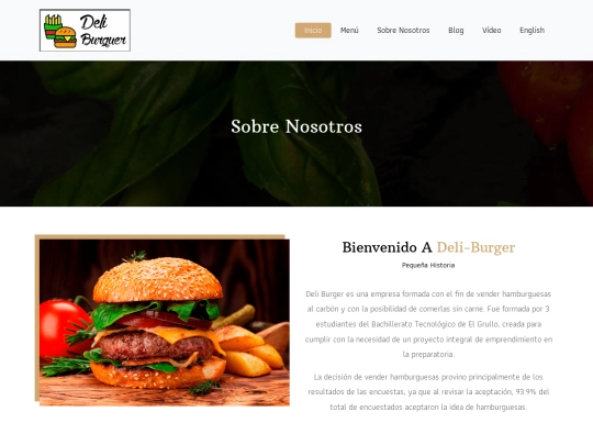 DeliBurger/acerca screenshot