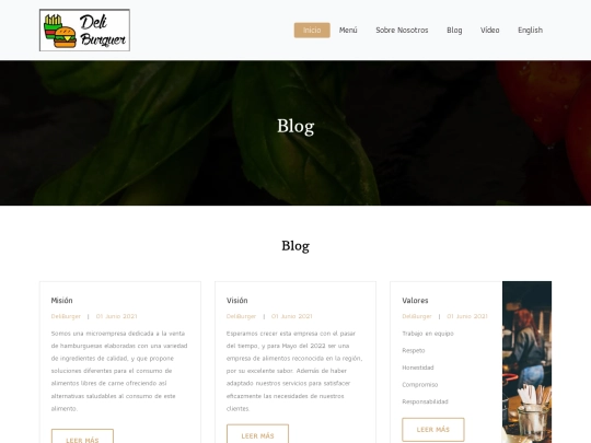 DeliBurger/bloge screenshot