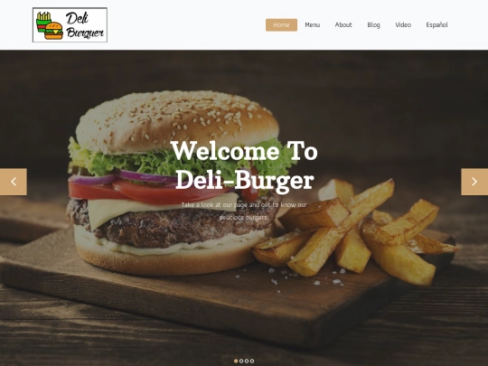 DeliBurger/home screenshot