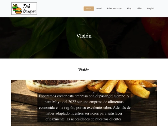 DeliBurger/vision screenshot