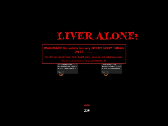 start page screenshot