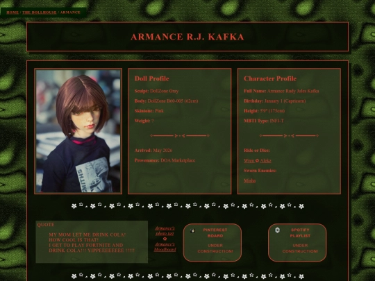 Armance screenshot