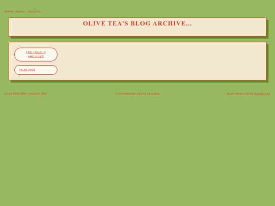 blog/archive screenshot