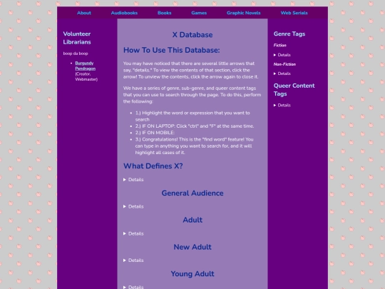 books/sample screenshot