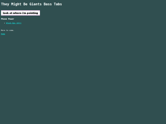 TMBG/TMBGZONE screenshot