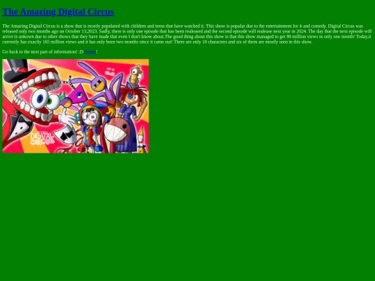 TheAmazingDigitalCircus screenshot