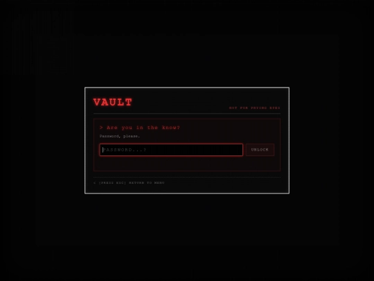 vault screenshot
