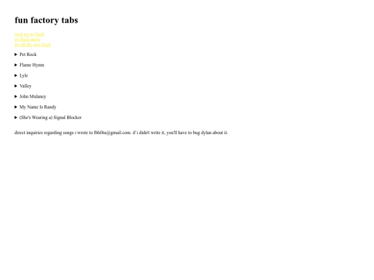 associatedacts/funfactorytabs screenshot