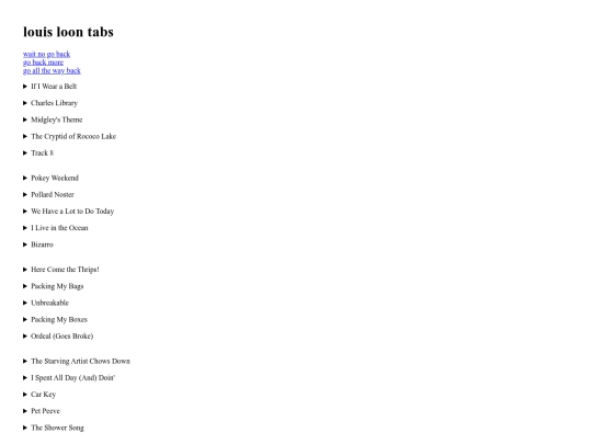 associatedacts/louisloontabs screenshot