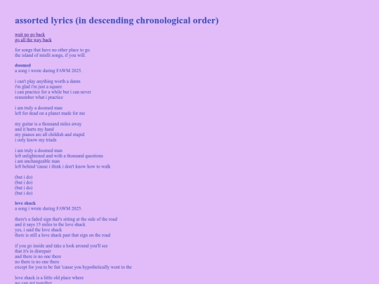 tunes/misclyrics screenshot