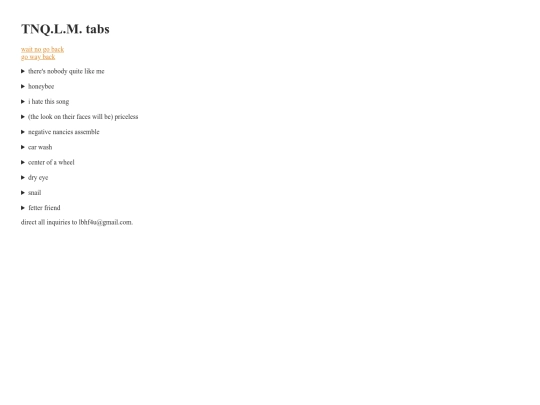 tunes/tnqlmtabs screenshot