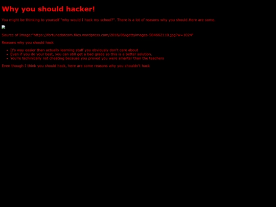 hacking screenshot
