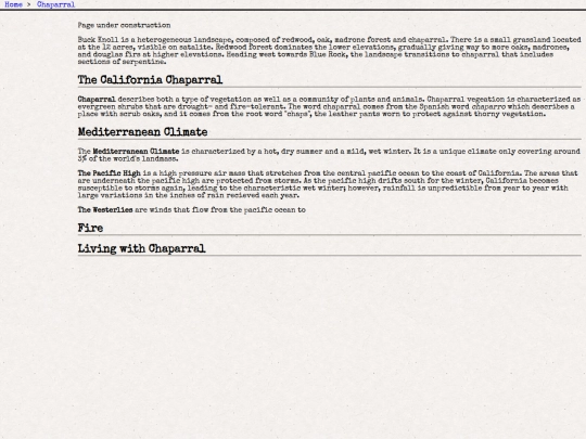 chaparral screenshot