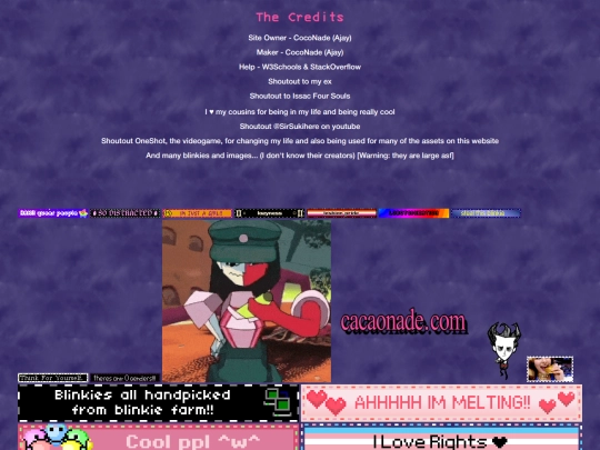 Credits screenshot