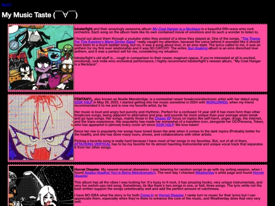 musiclist screenshot