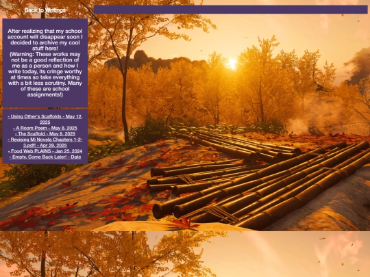 school_writings_archive screenshot