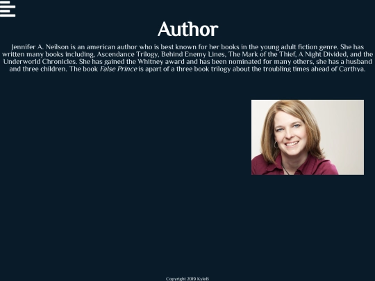 author screenshot
