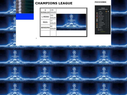 paginas/jugadores screenshot