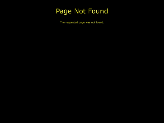 not_found screenshot