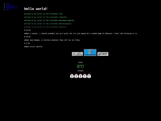 index screenshot