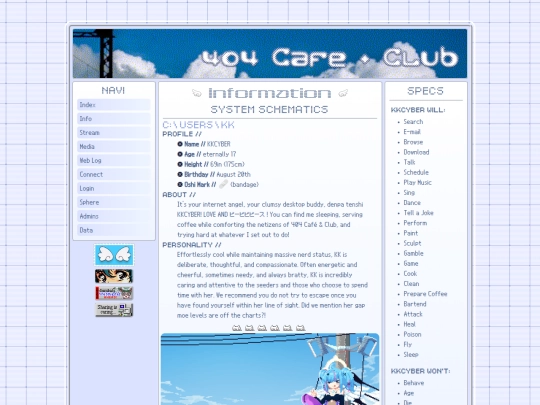 static/info screenshot