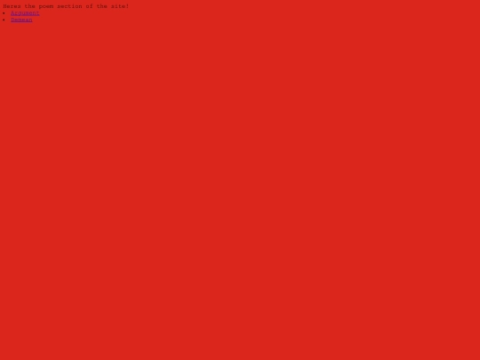 poetry screenshot