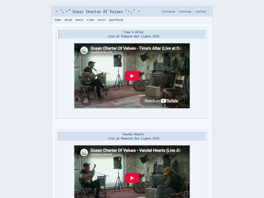 videos screenshot