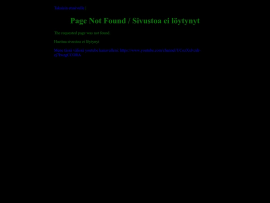 not_found screenshot