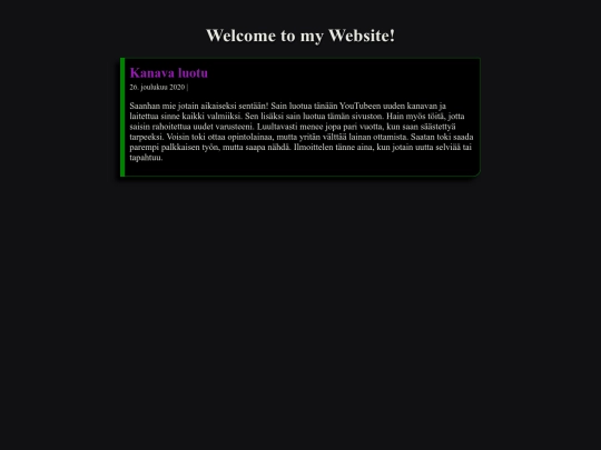 pages/ilmoitukset screenshot