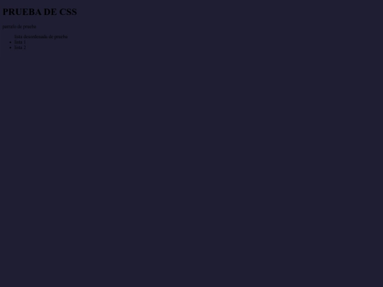 cssprueba screenshot