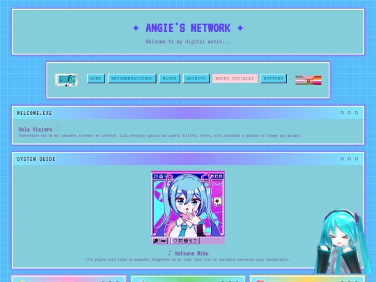 menu/redessociales screenshot