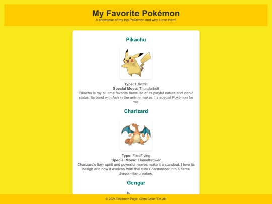 Pokemon screenshot