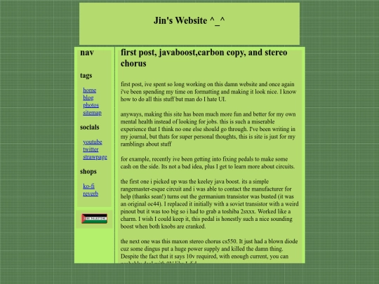blog/blogtemplate screenshot