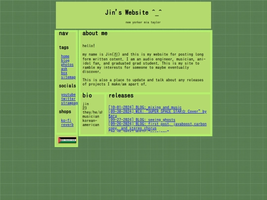 index screenshot