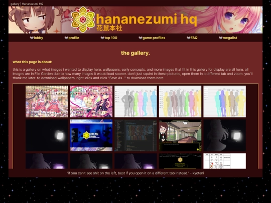 profile/gallery screenshot