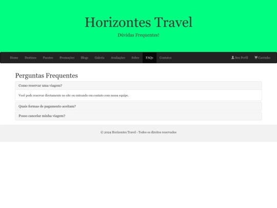 projeto/faqs screenshot