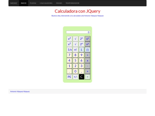 calculadora screenshot