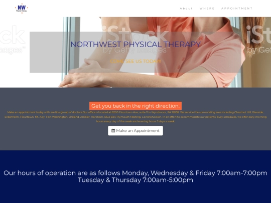 pt/appointment screenshot