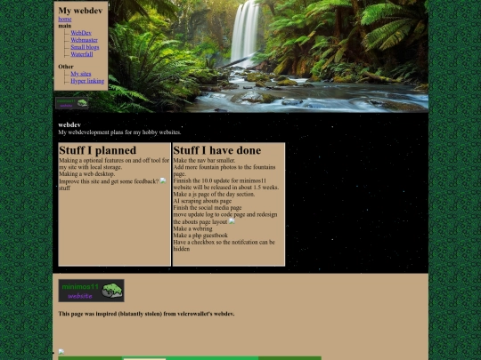 webdev screenshot